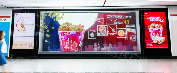 上海地铁广告位(灯箱，看板，LED电子屏，画墙，包柱，车身)